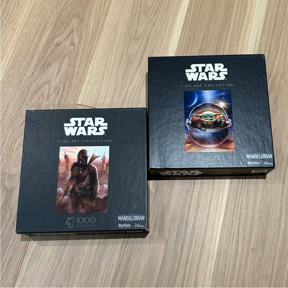 Disney Star Wars Mandalorian Fine Art Puzzles